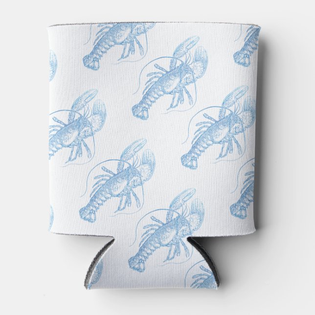 Blauer Hummer Dosenkühler (Vorderseite)