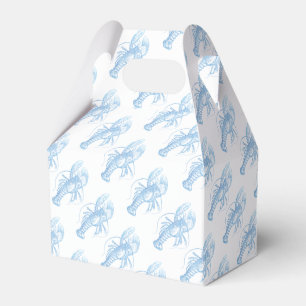 Blauer Hummer Geschenkschachtel