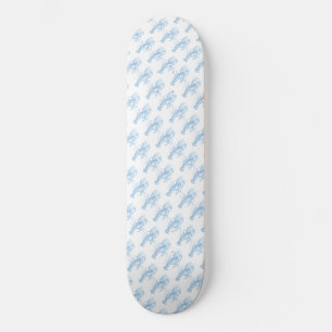 Blauer Hummer Skateboard