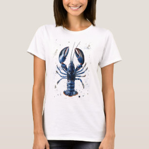Blauer Hummer, T-Shirt
