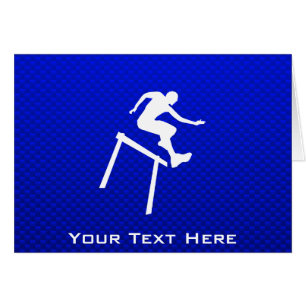 Blauer Hürdenspringer