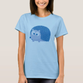 Blauer Igel T-Shirt