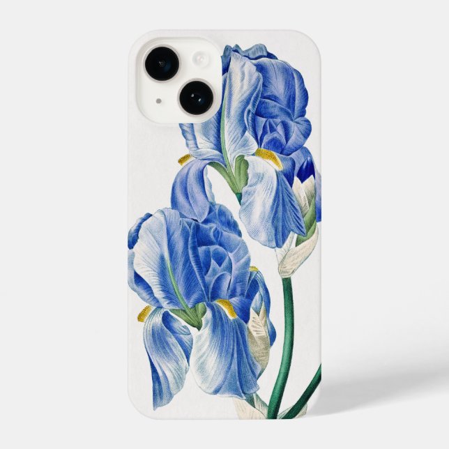 Blauer Ire iPhone 14 Hülle (Rückseite)
