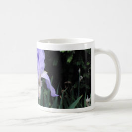 Blauer Iris Kaffeetasse