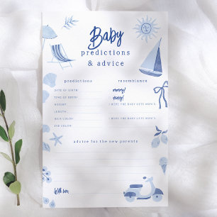 Blauer italienischer Sommer Baby Vorhersagen & Tip
