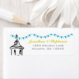 Blauer Jagdflug zur Kapelle Rücksendeadresse