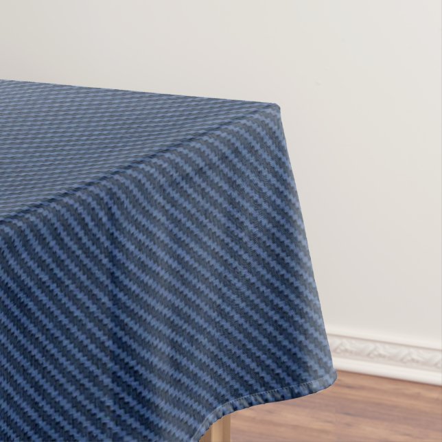 Blauer Jeans-Stoff Tischdecke (Beispiel)