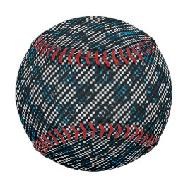 Blauer, karierte oder schräg gestrichelte Streifen Baseball