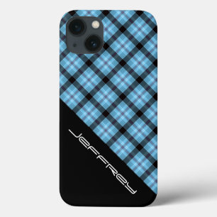 Blauer karierter/schwarzer Kasten iPhone6, stark, Case-Mate iPhone Hülle