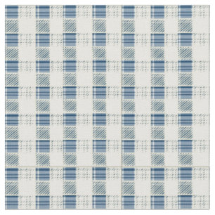 Blauer Karostoff Stoff