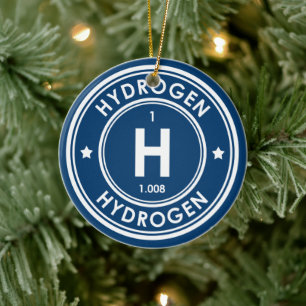 Blauer Keramik Ornament