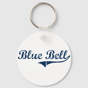 Blauer klassischer Entwurf Bell Pennsylvania Schlüsselanhänger