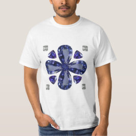 Blauer Klee T-Shirt