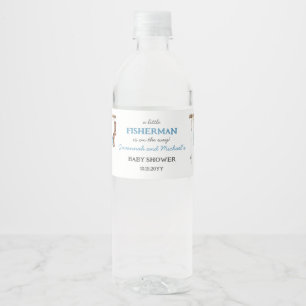 Blauer Kleiner Fischer Babyparty