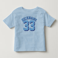 Blauer Kleinkind | Sports Jersey Design
