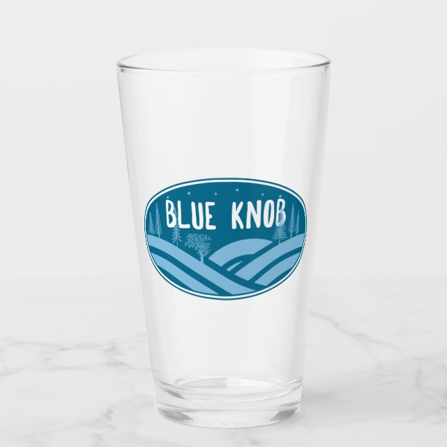 Blauer Knob Pennsylvania Außenbereich Glas (Vorderseite)