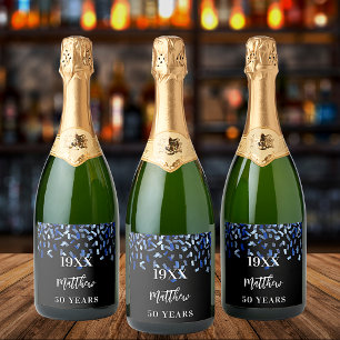 Blauer Konfetti Name der Schwarzen Marine Jahre Ty