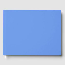 Blauer Kornblume Farbe Gästebuch