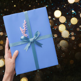 Blauer Kornblume Farbe Geschenkpapier
