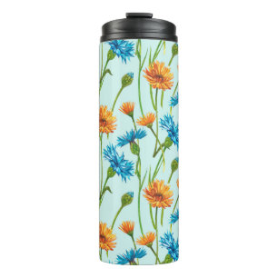 Blauer Kornblume Herb oder Bachelor-Taste Blume bo Thermosbecher