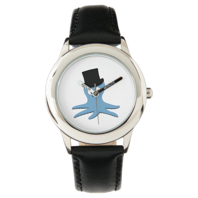 Blauer Kraken Armbanduhr (Vorderseite)