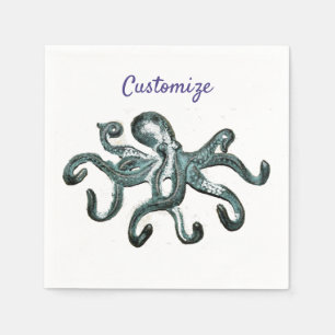 Blauer Kraken Thunder_Cove Serviette