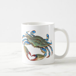 Blauer Krebs Kaffeetasse