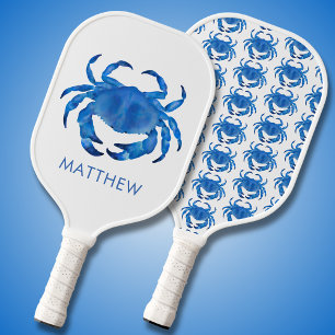 Blauer Krebs Pickleball Schläger