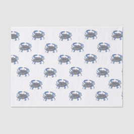 Blauer Krebs Seidenpapier