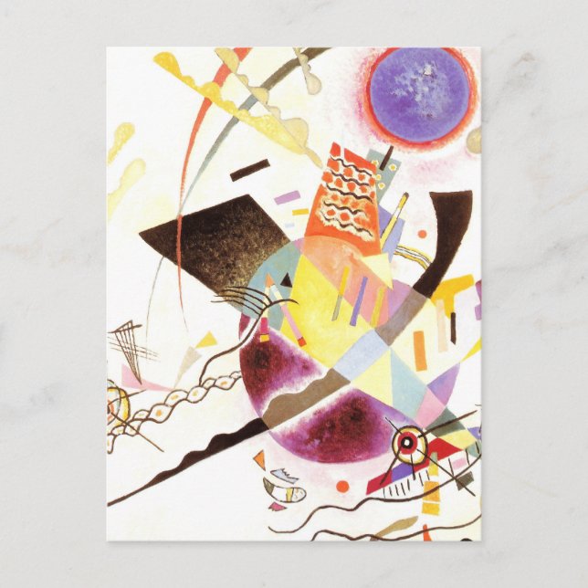 Blauer Kreis Postkarte (Vorderseite)