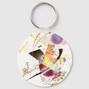 Blauer Kreis Schlüsselanhänger