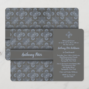 Blauer Kreuz Einladung