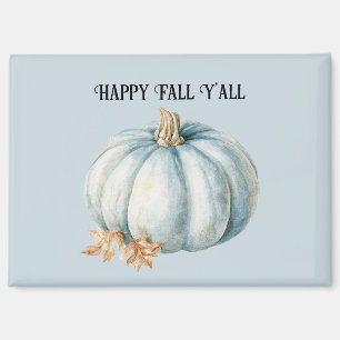 Blauer Kürbis Glücklicher Herbst euch allen Magnet