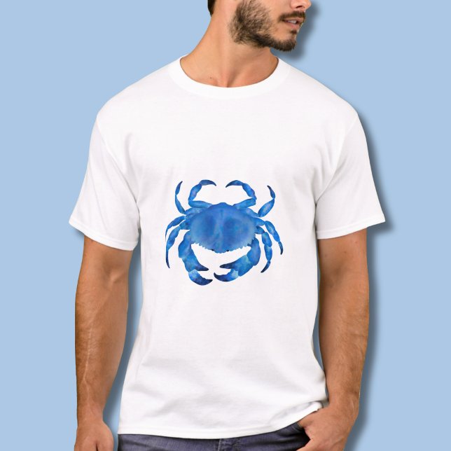 Blauer Küstenkrebs T-Shirt (Blue crab t-shirt)