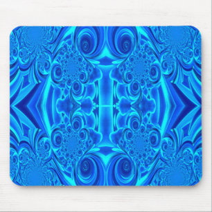 Blauer, lebendiger Texturmousepad Mousepad