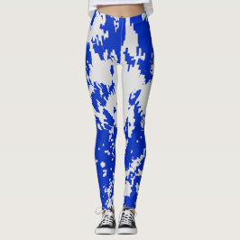 Blauer Leggings