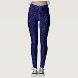 Blauer Leopardenschild Leggings<br><div class="desc">Leggings. Seien Sie der Gespräch mit Ihren Freunden mit diesem stilvollen, hellblauen Leopardenmuster-Druck lässige tragen Designer-Hosen oder sind Sie bereit für eine körperliche Betätigung in Ihrer Yoga-Klasse, Fitness-Übungsklasse oder einfach nur in einem gemütlichen Stil. ⭐ 99% meiner Designs in meinem Geschäft sind in Schichten gemacht. Dadurch können Sie die Größe...</div>