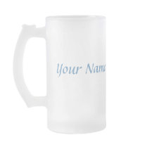 Blauer Lotos-personalisierte Tasse