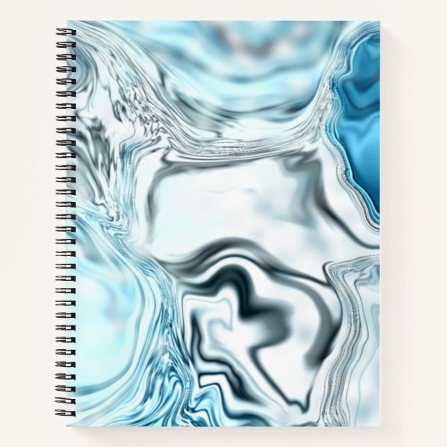 Blauer Luminanz Notizbuch (Vorderseite)