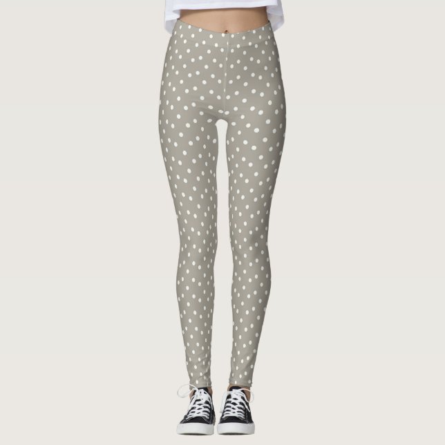 Blauer Luxus Leggings (Vorderseite)