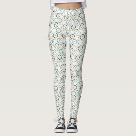 Blauer Luxus Leggings