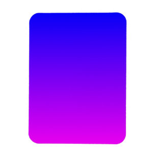 Blauer Magenta-Verlauf Magnet