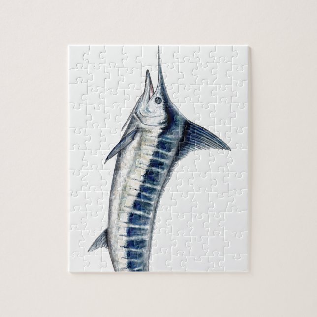 Blauer Marlin (Vertikal)
