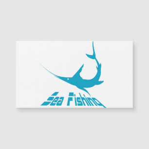 Blauer Marlin Magnetkarte