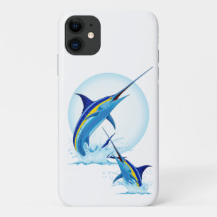 Blauer Marlin springt aus dem Ozean Case-Mate iPhone Hülle