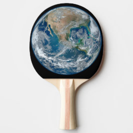 Blauer Marmor 2015 - Erde, Raum, Planeten Tischtennis Schläger