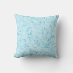 Blauer Marmor Kissen