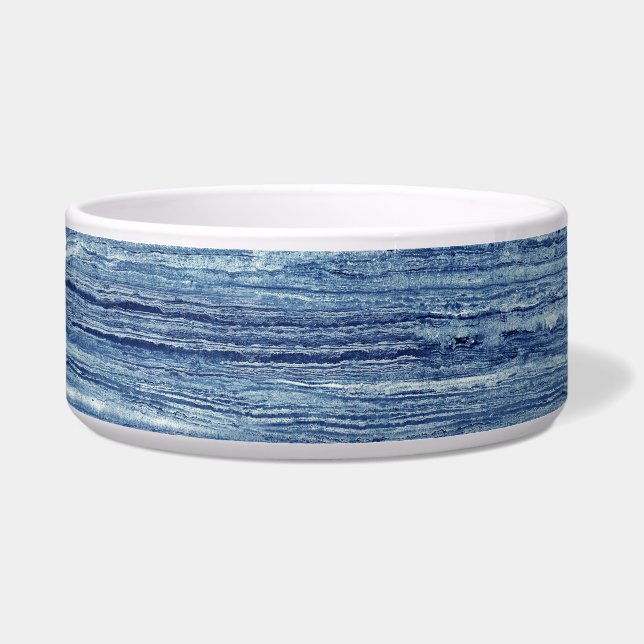 Blauer Marmor Napf (Vorderseite)