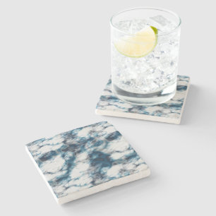 Blauer Marmor Steinuntersetzer