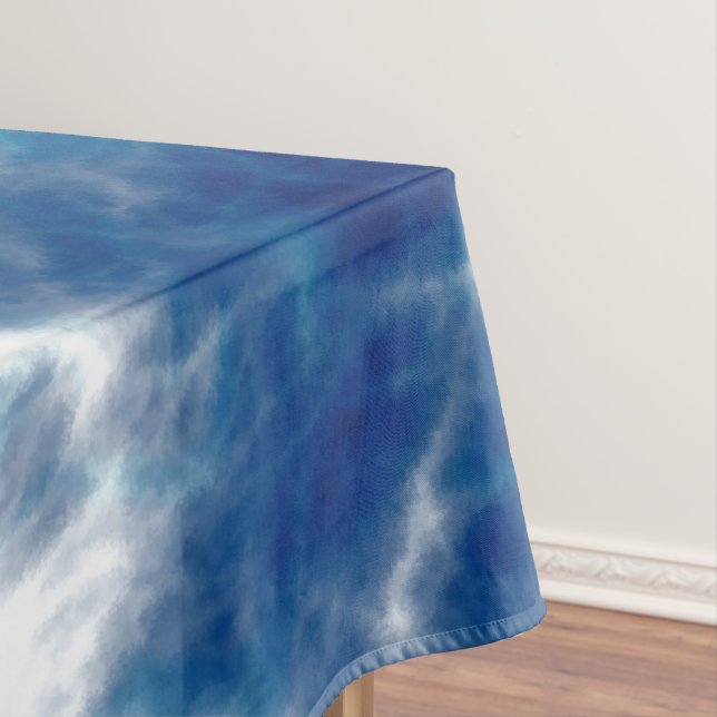 Blauer Marmor Tischdecke (Beispiel)